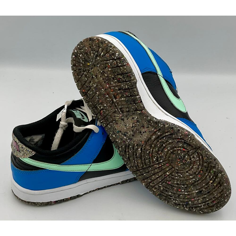 Nike Dunk Low Crater Blue Black DR0165-001 Size 7 #274 - Picture 7 of 8